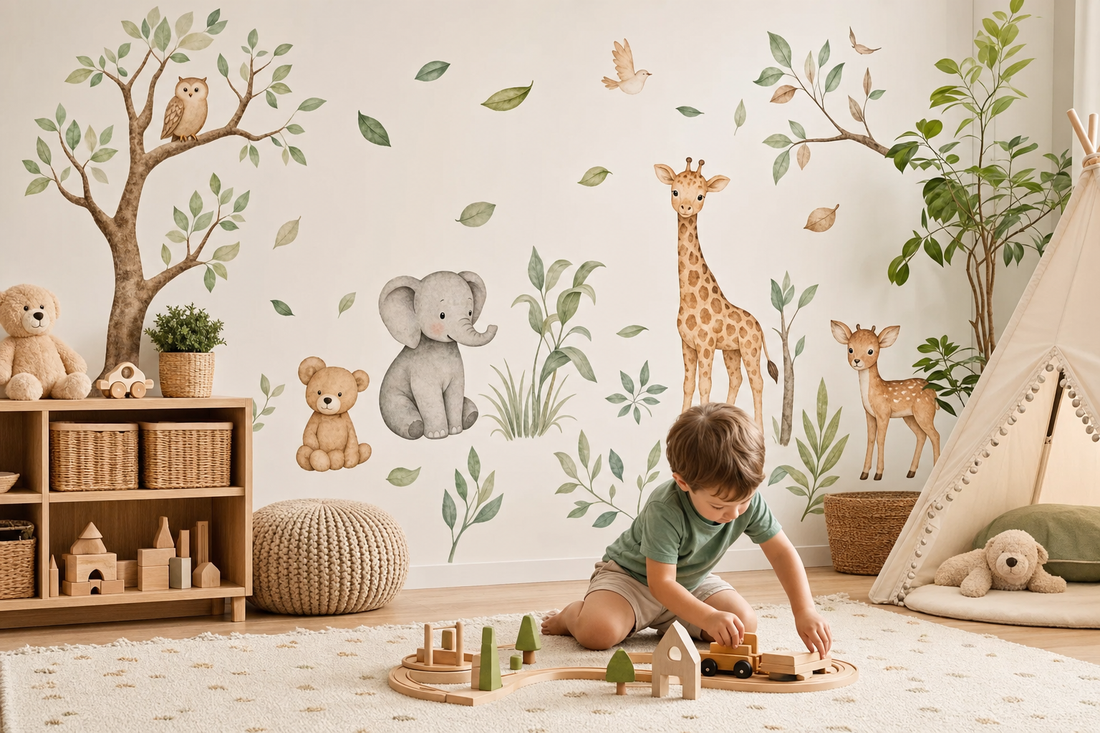 Cheapest vibrant wall stickers for babies UK