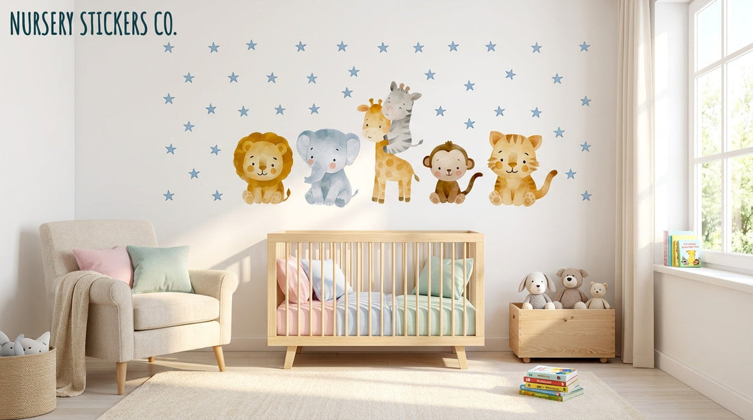 Compare 18-piece animal sticker sets for UK parents.