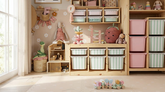 Compare self-adhesive to magnetic Trofast covers?