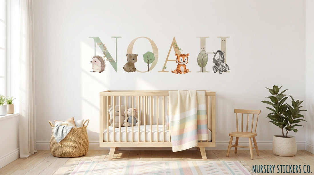 custom name wall decal
