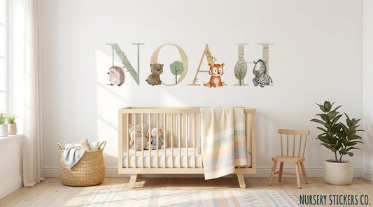 custom name wall decal