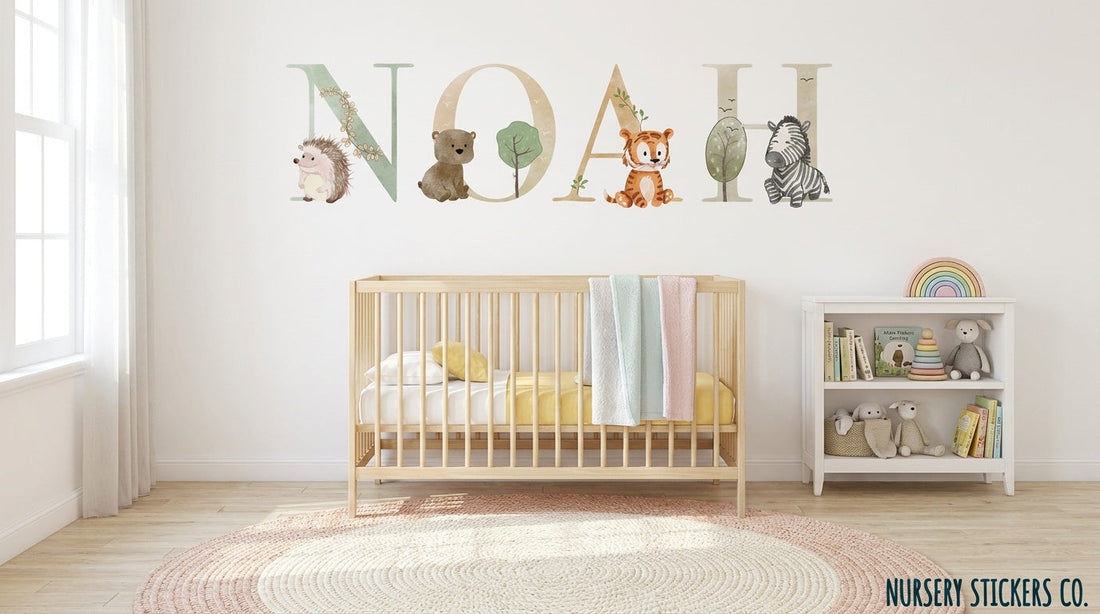 custom name wall decal