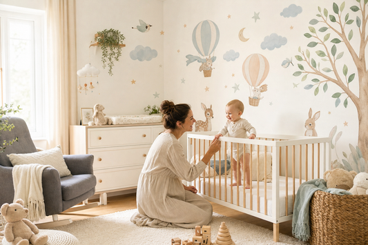 Daisy pattern stickers vs animal themes for toddlers.