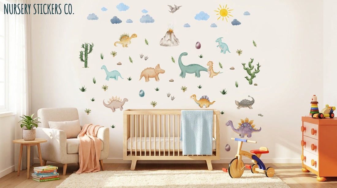 dinosaur murals