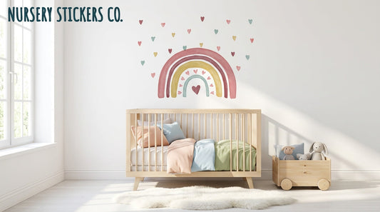 fabric name wall stickers