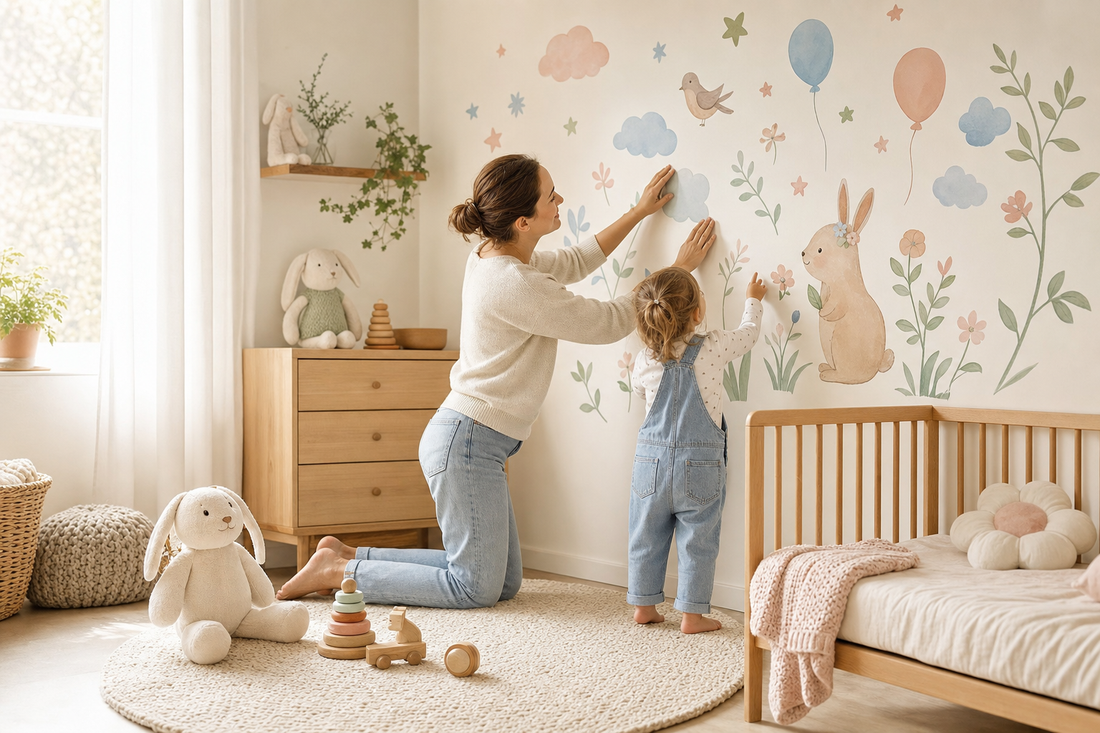 How much are easy-apply wall stickers for kids?