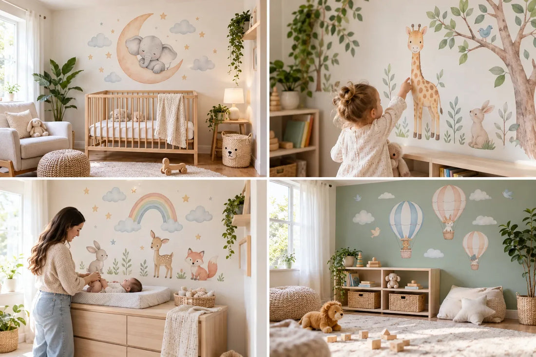 How much do easy-apply stickers cost for playrooms?