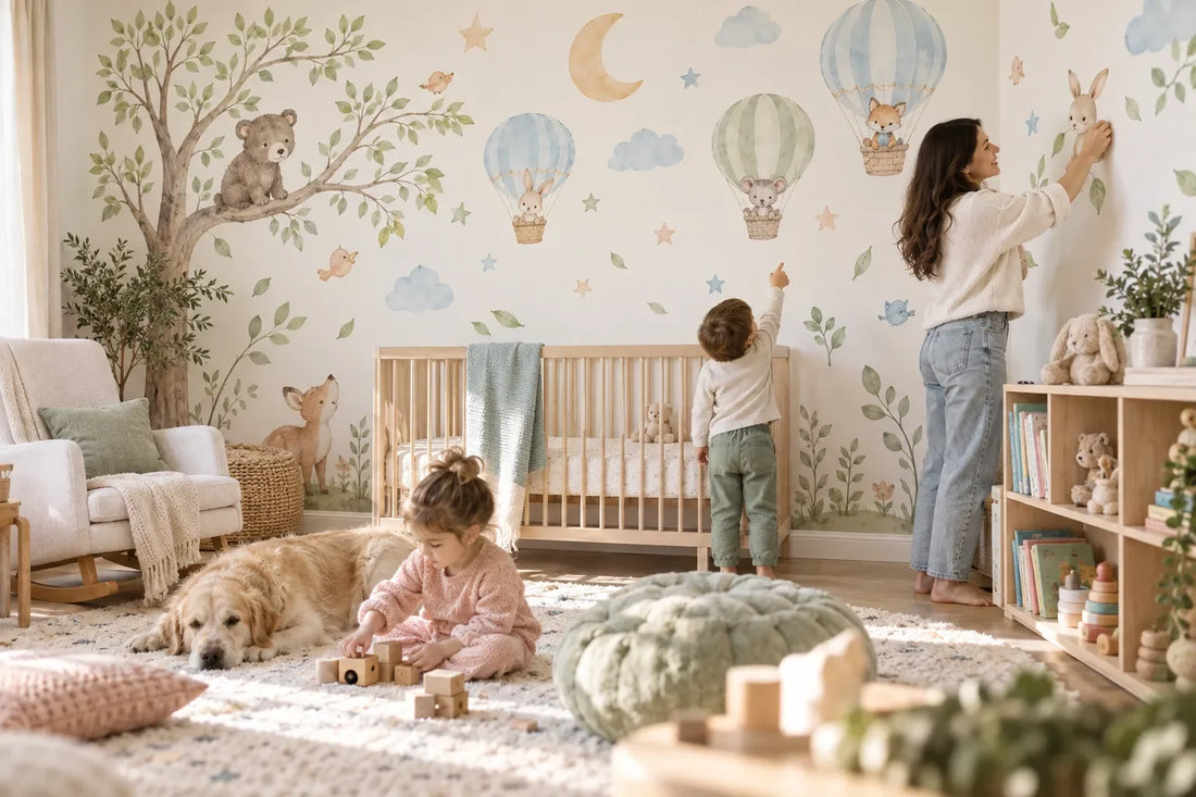 How much do nursery wall stickers cost in the UK?