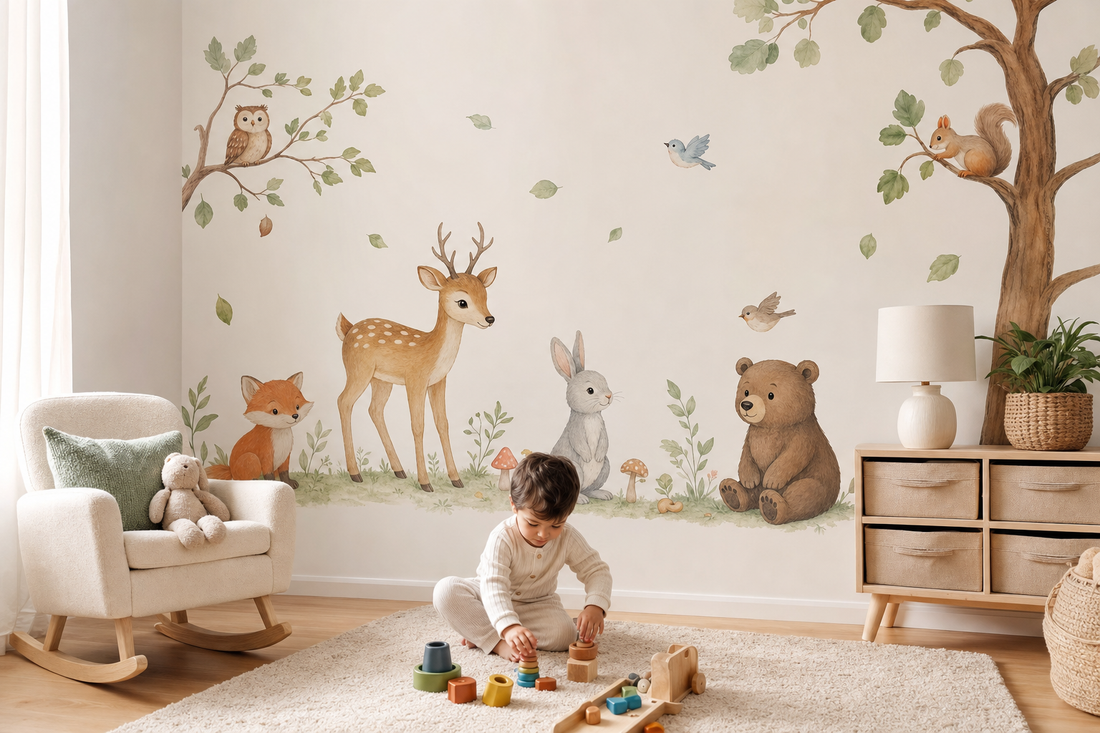 How much for 3-sheet pastel animal wall sticker packs?