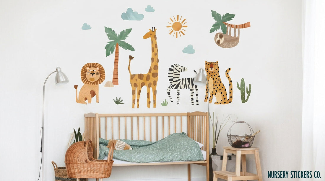 jungle nursery wallpaper