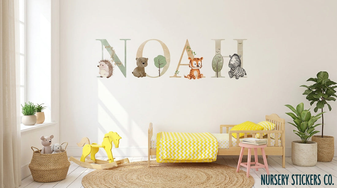 kids name wall stickers