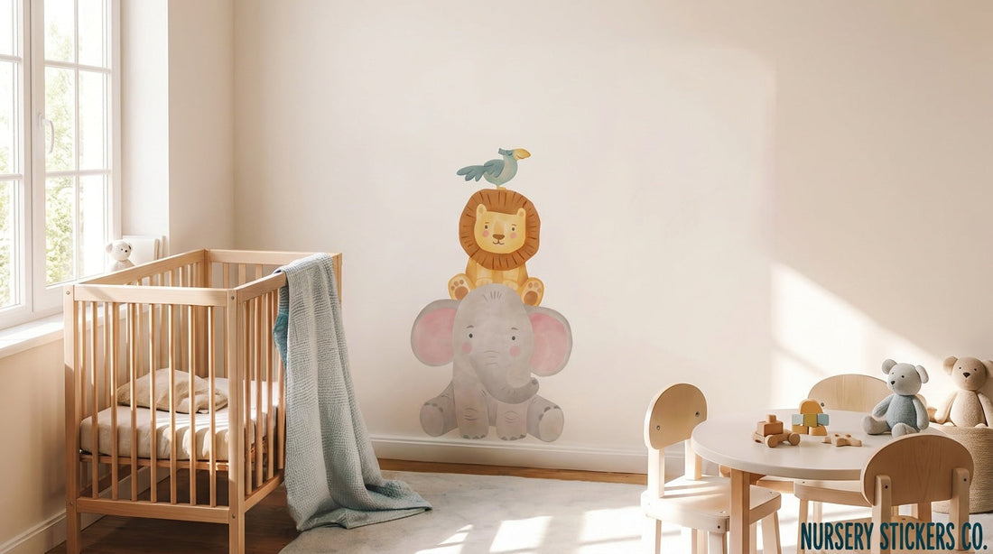 large safari wall stickers
