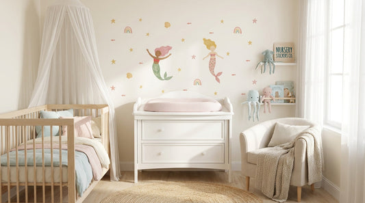 mermaid themed bedroom