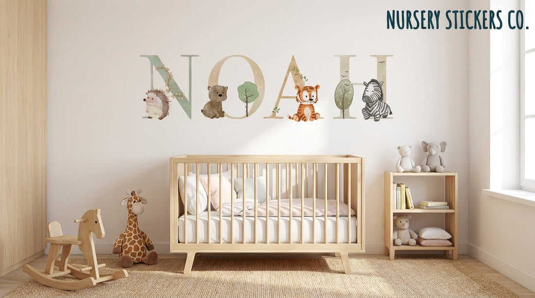 name wall stickers for nursery