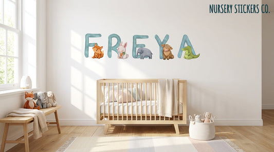 personalised nursery wall art