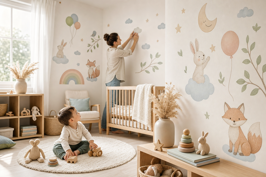 Pricing for removable safari stack murals.
