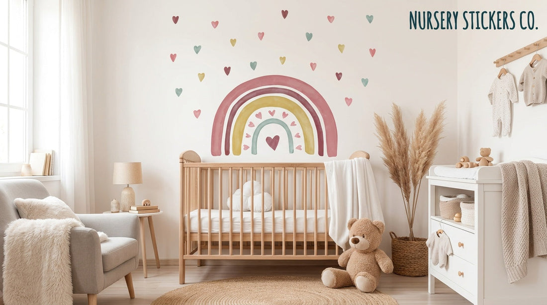 rainbow nursery decor