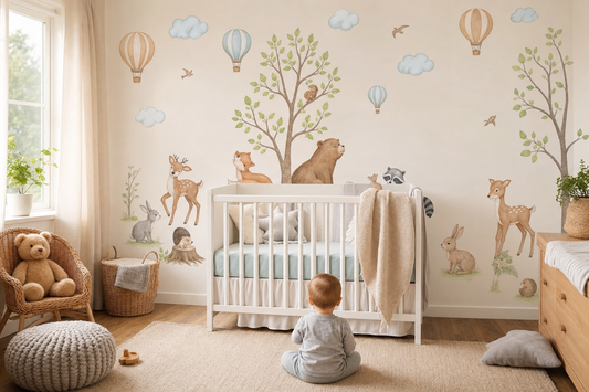 Rainbow stickers vs motivational wall art for kids
