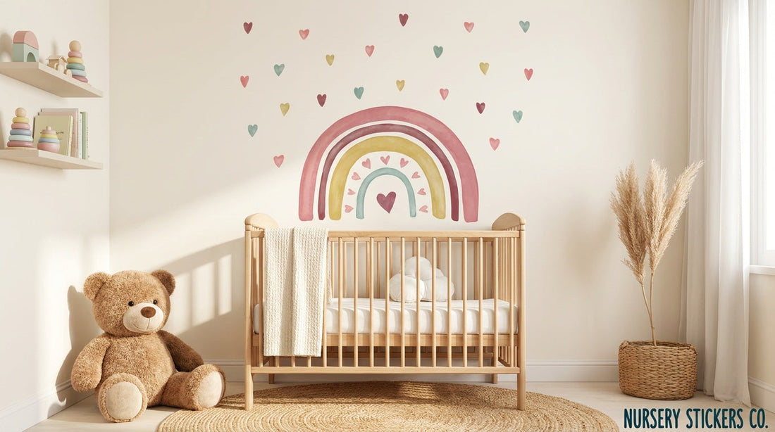 rainbow wall sticker