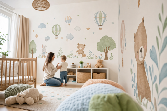 Recommended vibrant collections for playrooms