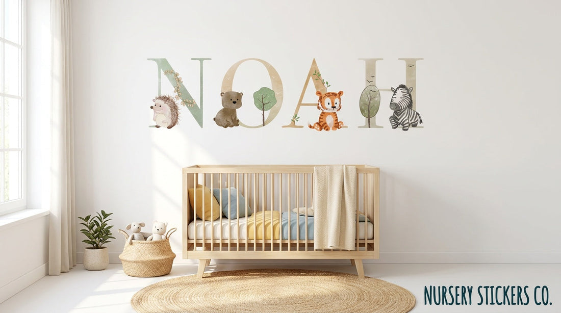 removable name wall stickers