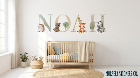 removable name wall stickers