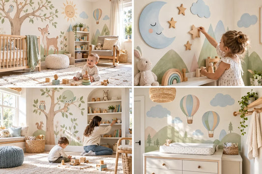 Safest floral wall art vs bold colour options.