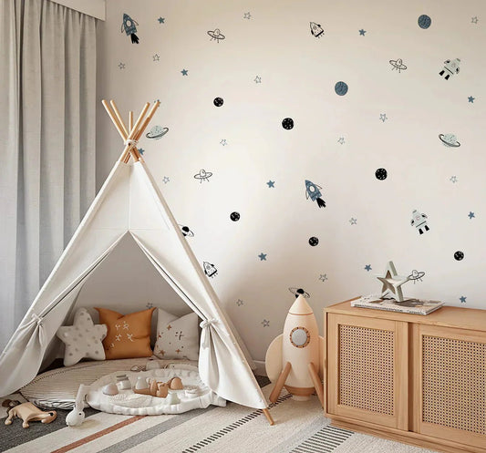 How to Create a Space-Themed Nursery for Your Little Astronaut - Nursery Stickers