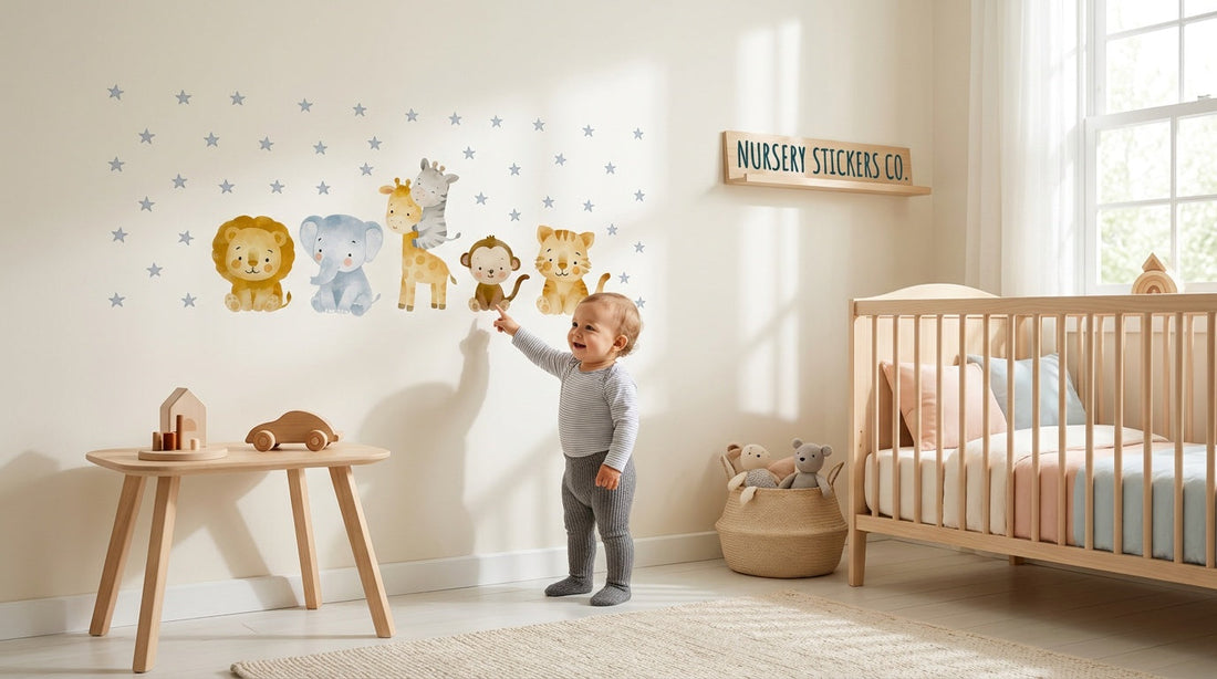 Top GREENGUARD certified animal decals for kids.