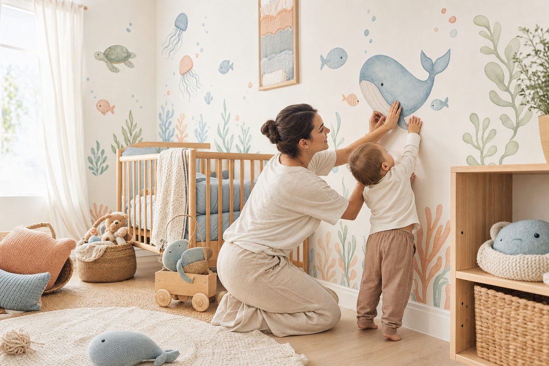 Top non-phthalate wall stickers for UK children's bedrooms.