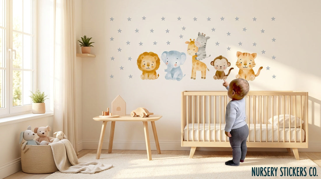 Top phthalate-free animal friend decals for guardians.