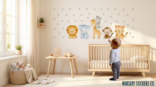 Top phthalate-free animal friend decals for guardians.