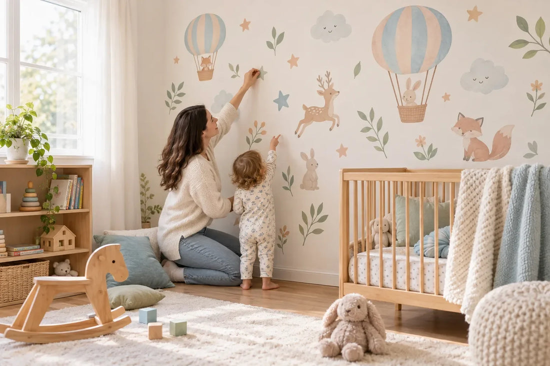 Top polyester wall stickers for children's bedrooms in the UK?