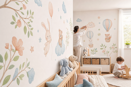 Where can I find pastel rainbow wall art UK?