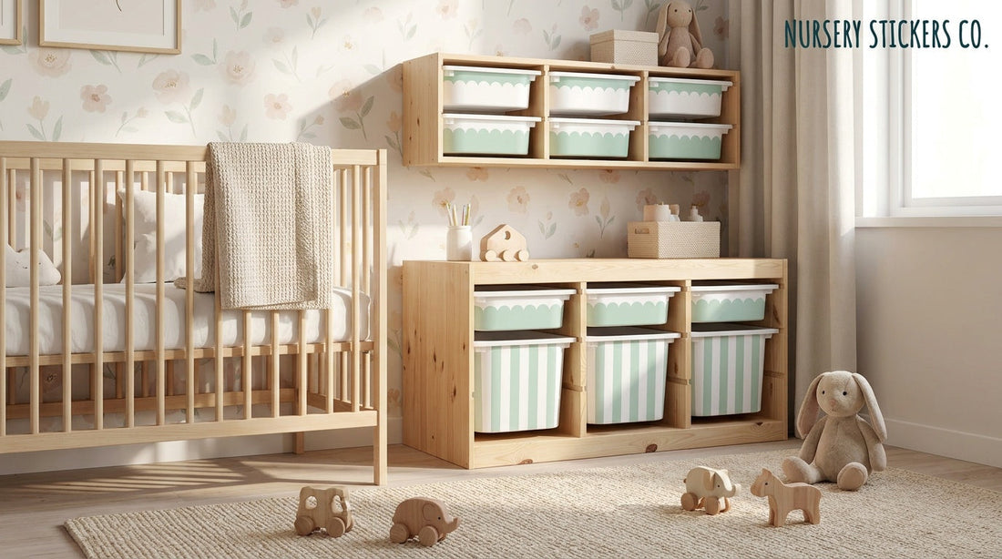 Where to buy practical decals for kids' storage?