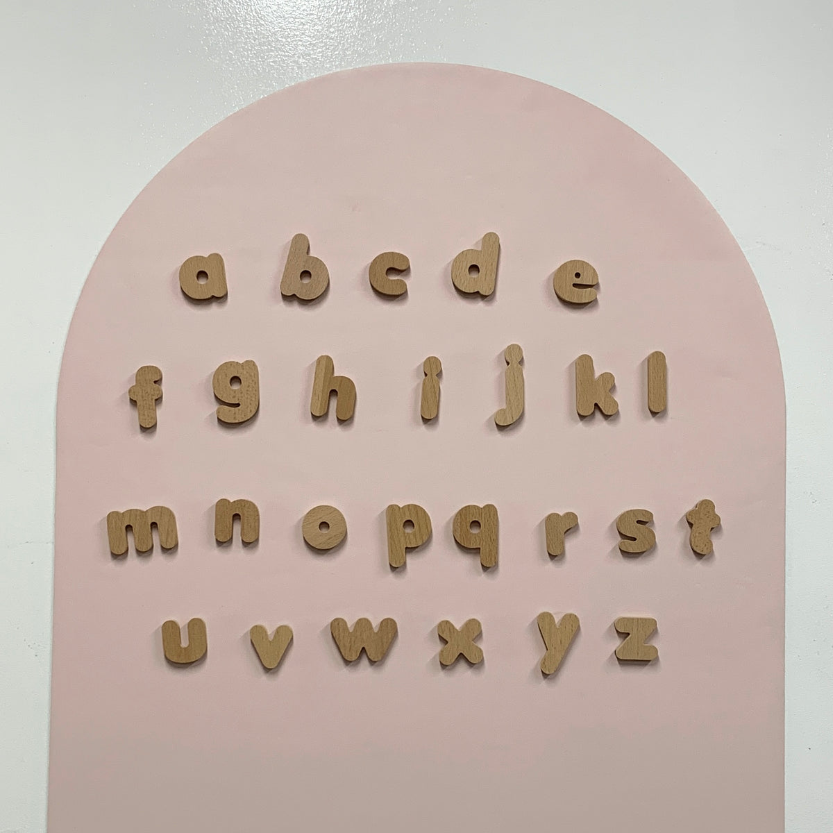 Wooden Alphabet Magnets
