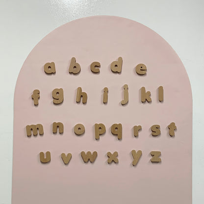 Wooden Alphabet Magnets