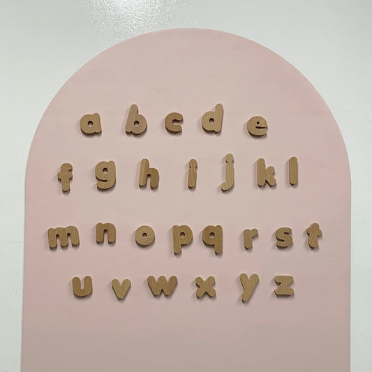 Wooden Alphabet Magnets