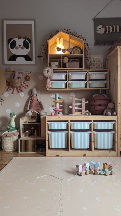 Striped Stickers For Ikea Trofast Drawers - Nursery Stickers