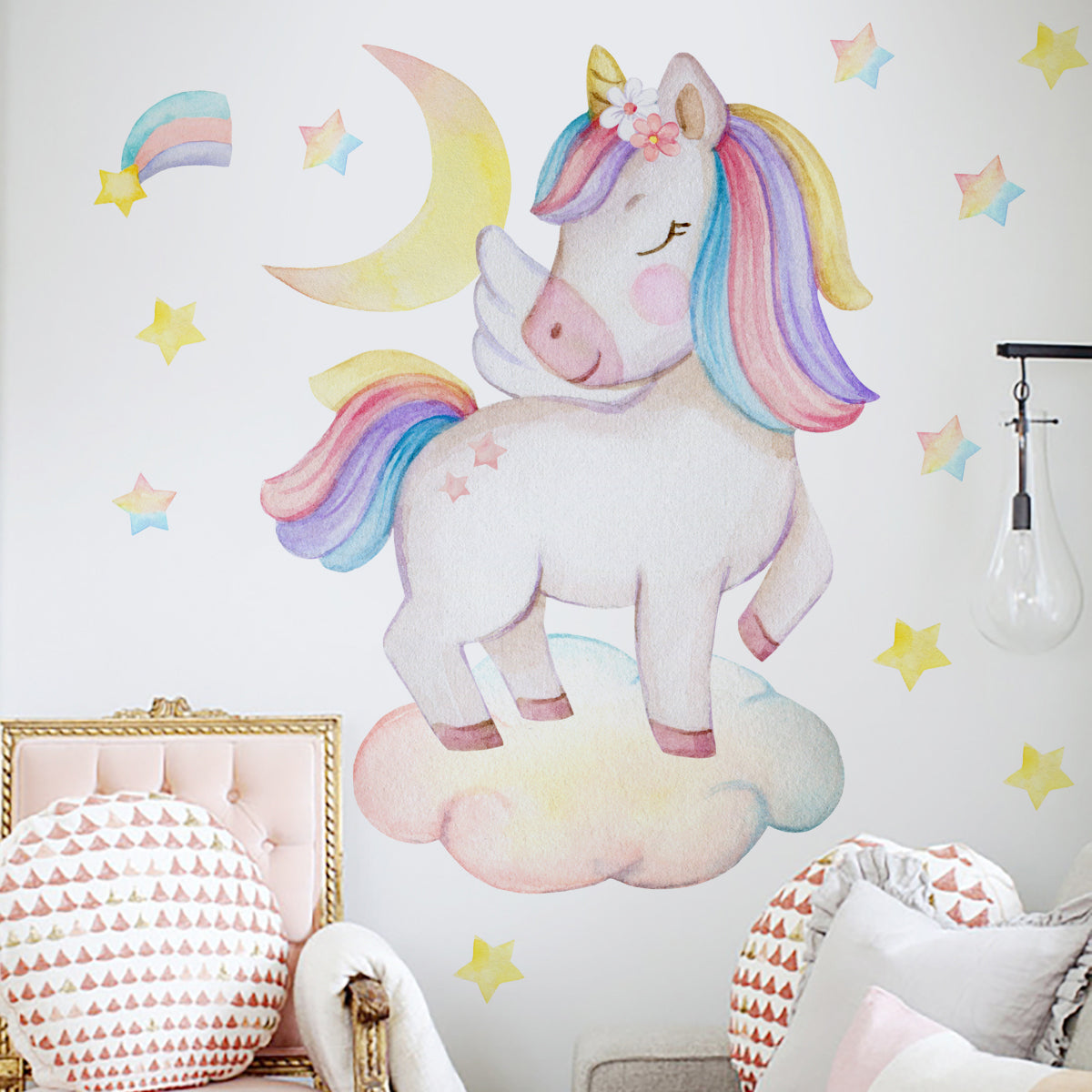Unicorn Nursery Wall Sticker