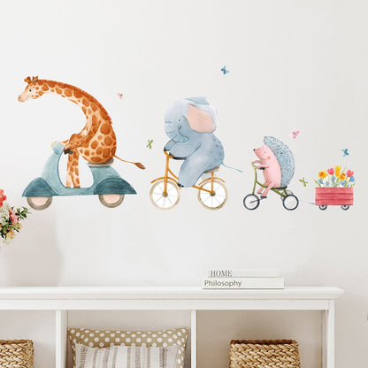 Animal Adventure Nursery Wall Stickers - Nursery Stickers