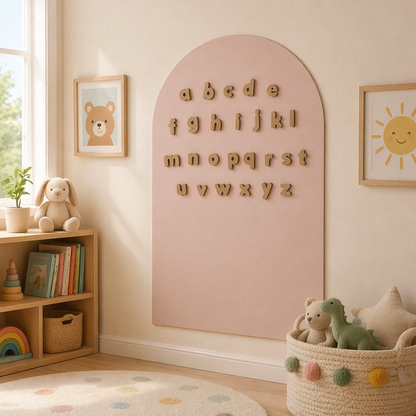 Wooden Alphabet Magnets