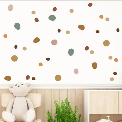 Irregular Polka Dots Nursery Wall Stickers - Nursery Stickers