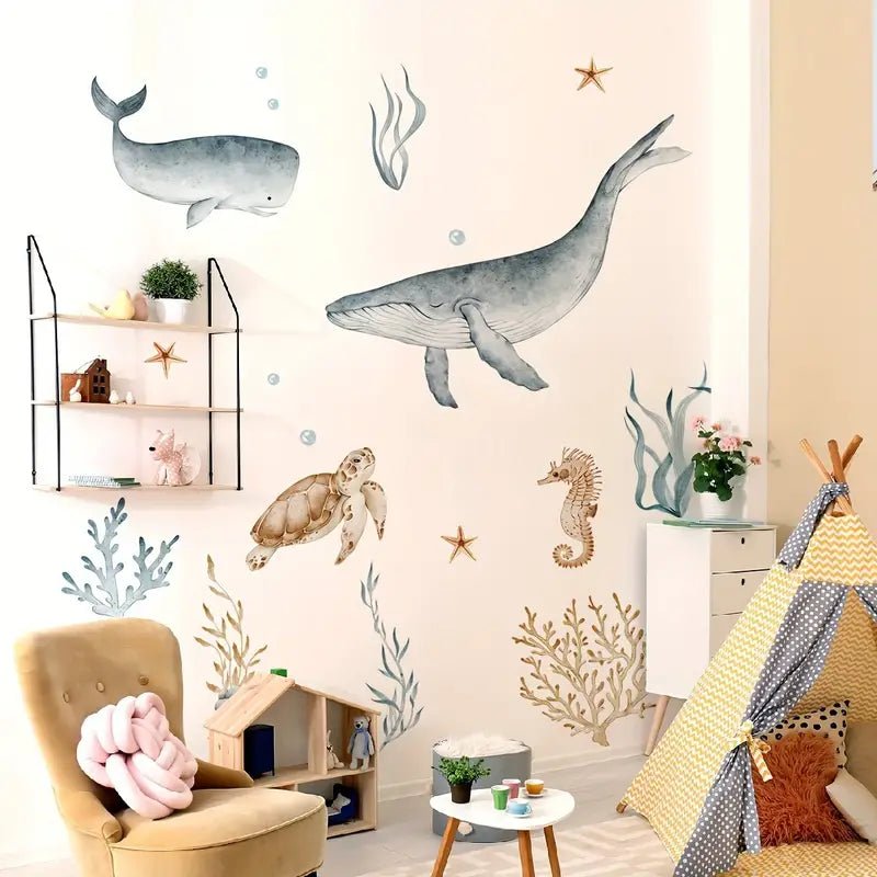 Under The Sea Nursery Wall Stickers - Nursery Stickers