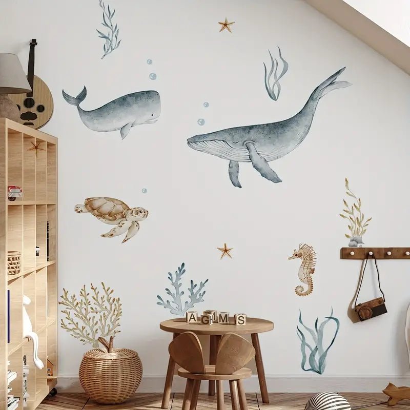 Under The Sea Nursery Wall Stickers - Nursery Stickers