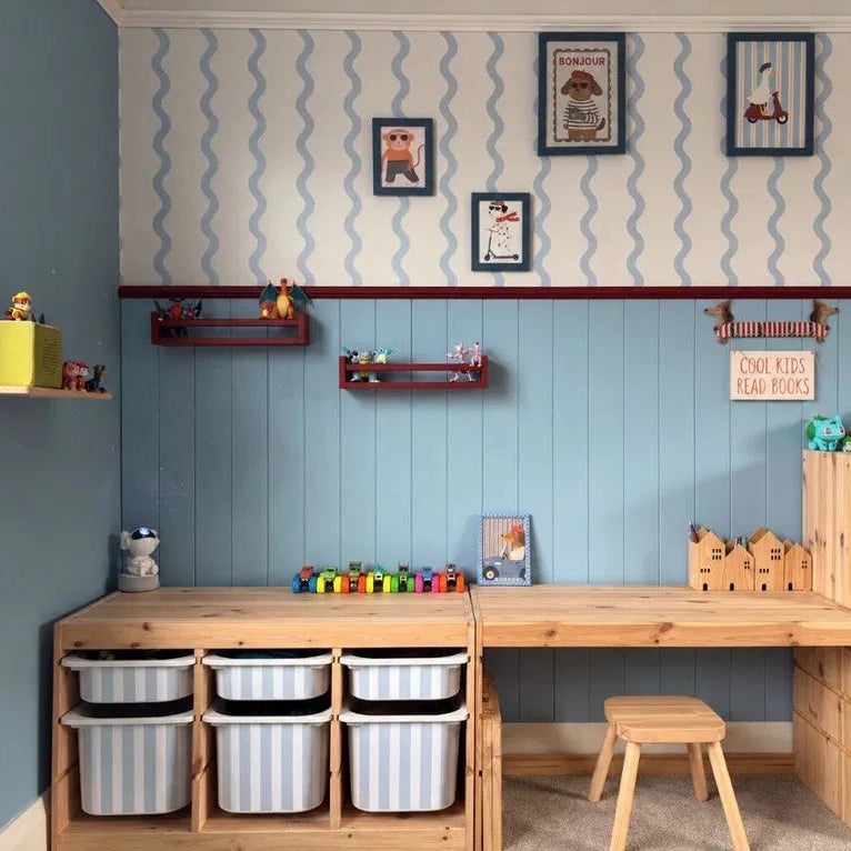 Striped Stickers For Ikea Trofast Drawers