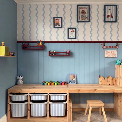Striped Stickers For Ikea Trofast Drawers