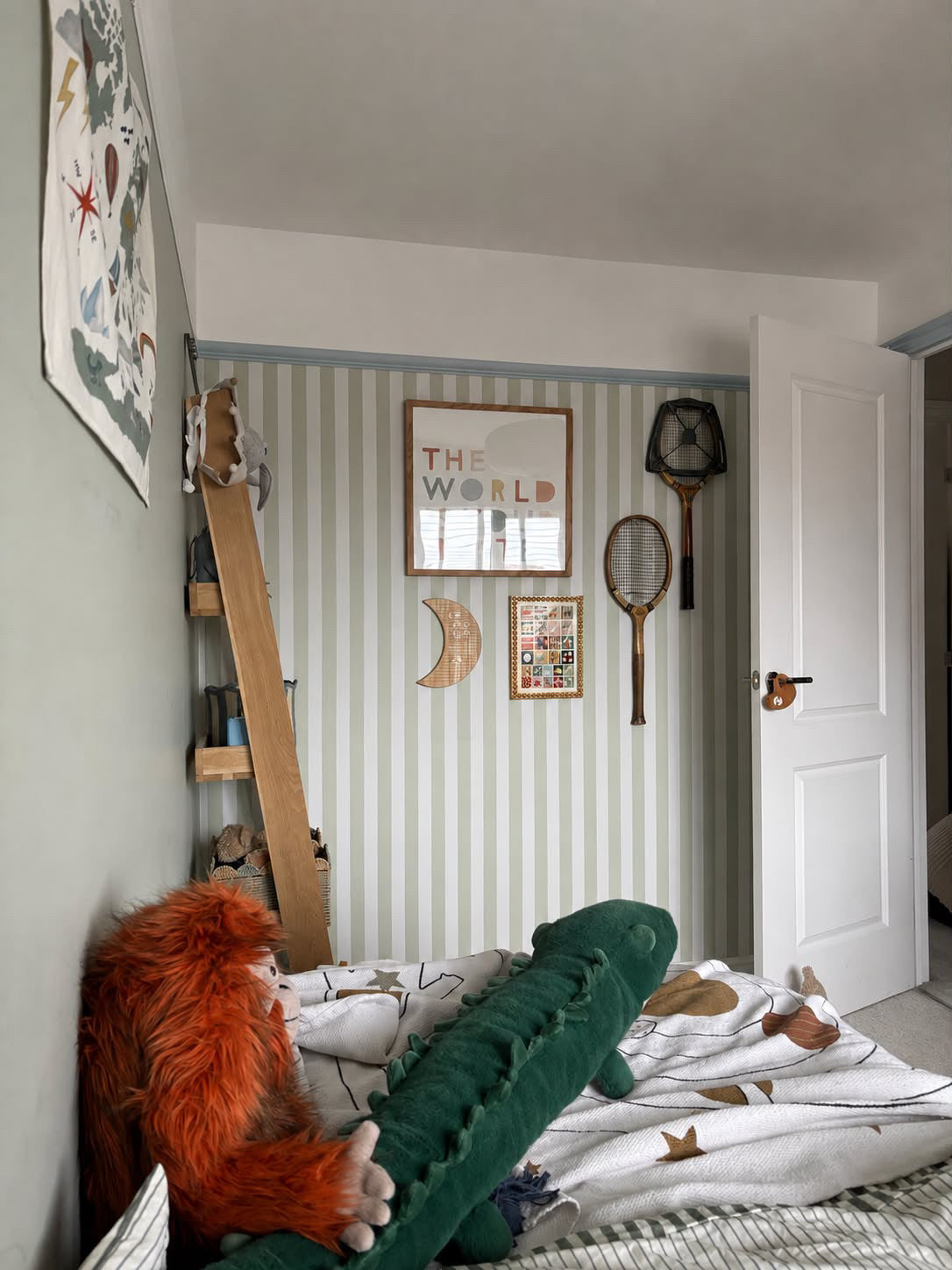Striped Panel Wall Sticker