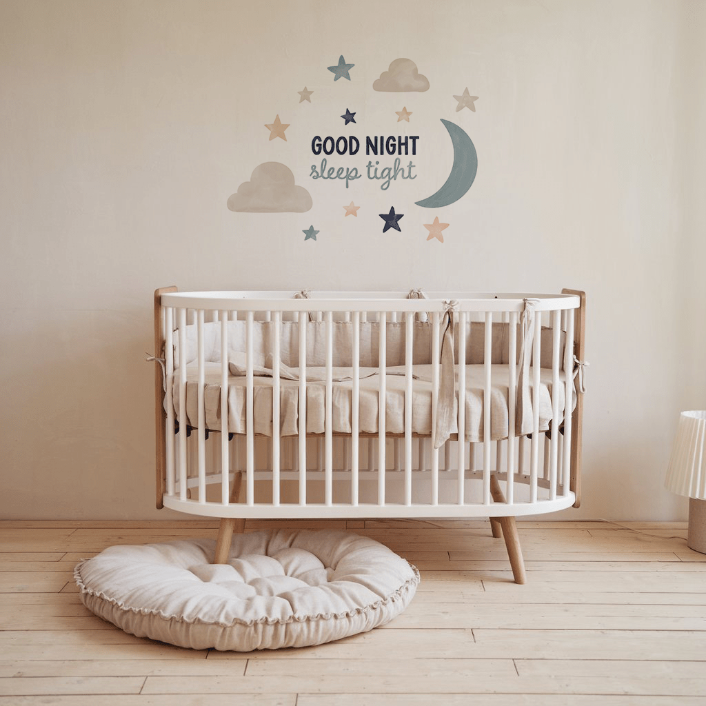 Dreamy Night Sky Nursery Wall Sticker - Nursery Stickers