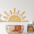 Boho Sun Nursery Wall Sticker